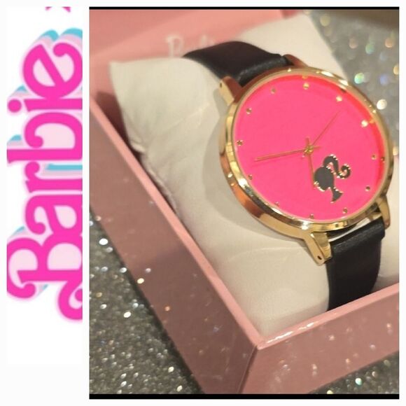 Barbie Logo Head Accutime Buckle Band Watch main image 8